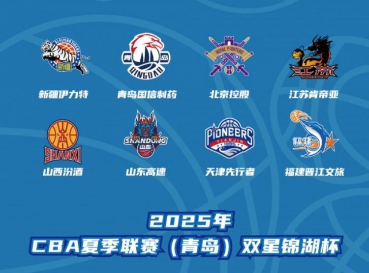 五大联赛-夏季联赛青岛站安排：新疆青岛同组 山西山东同组 30号决出冠军