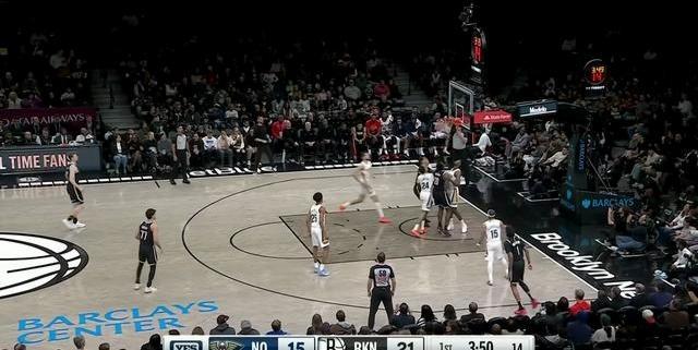 直播APP-布鲁克林篮网在主场以119-101大胜新奥尔良鹈鹕 秀杰明8分7助